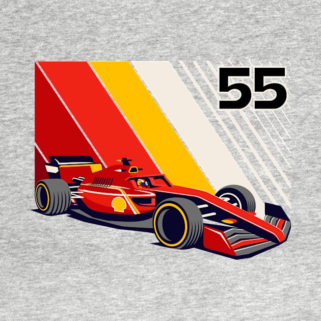 Formula Race Car 55 by RaceCarsDriving